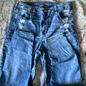 American eagle, super high rise, size 14